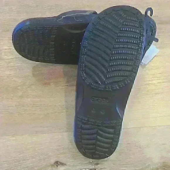 Crocs slide sandals black and lightning - Picture 2 of 2